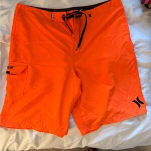 Hurley Men's Orange Swim Shorts